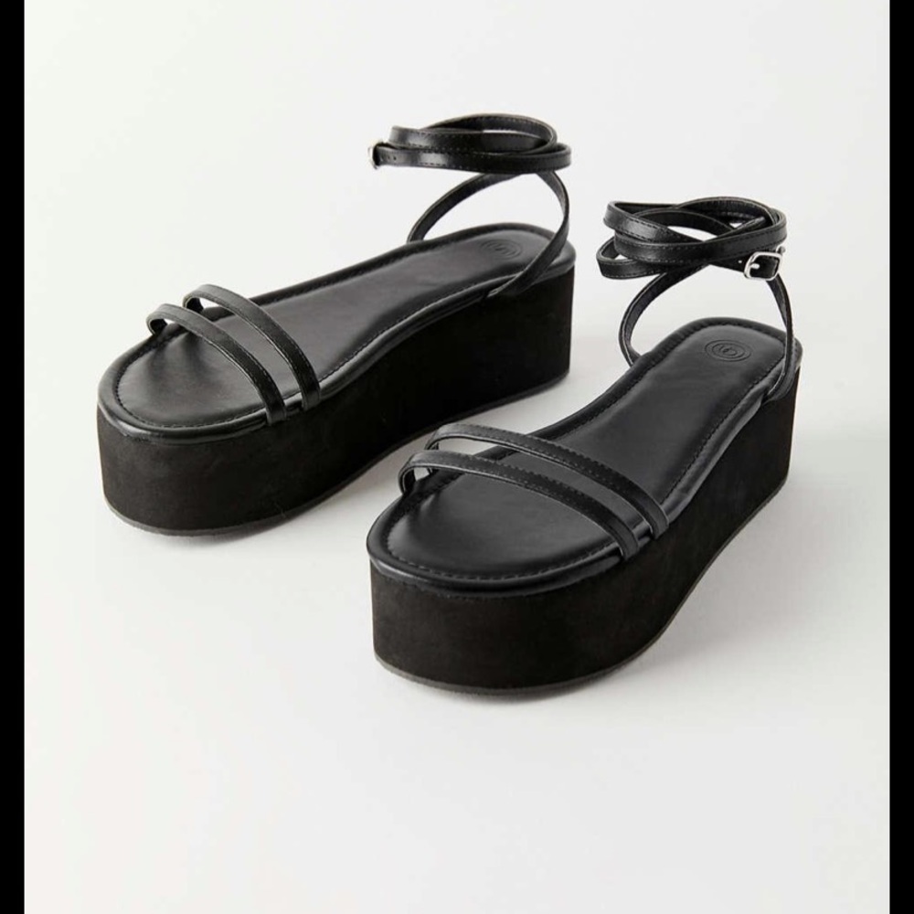 UO platform strappy sandals